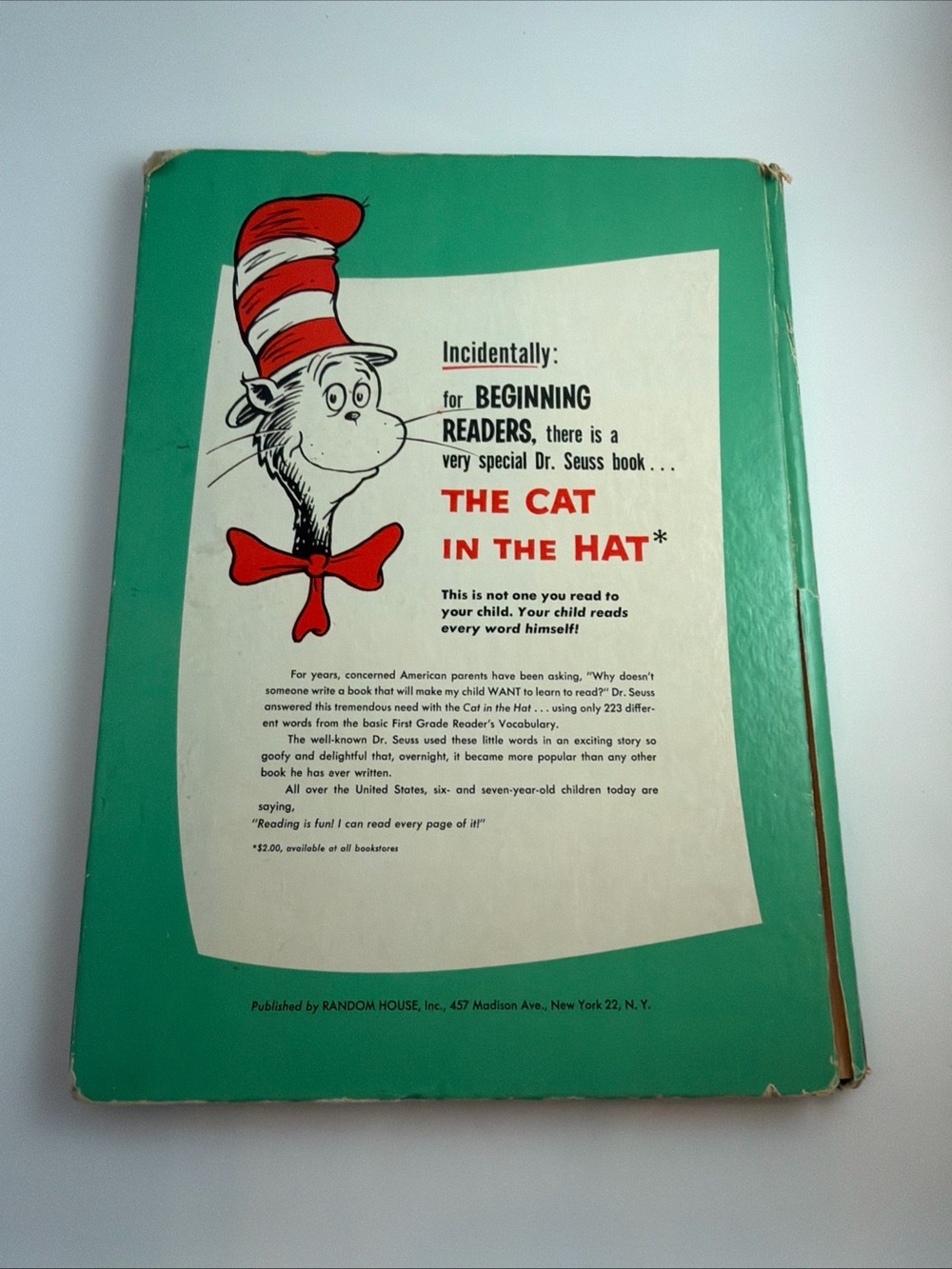 How the Grinch Stole Christmas by Dr Seuss 1957 1st Edition Hardcover - Picture 7 of 16